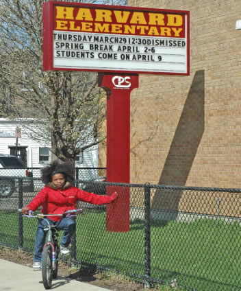 harvard elementary school, slated for closing