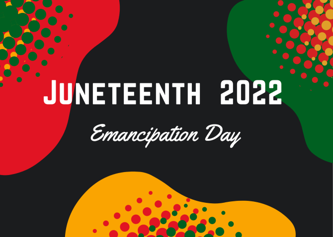 Juneteenth is a federal holiday in the United States commemorating the emancipation of enslaved African Americans. Juneteenth marks the anniversary of the announcement of General Order No. 3 by Union Army general Gordon Granger on June 19, 1865, proclaiming freedom for enslaved people in Texas. 