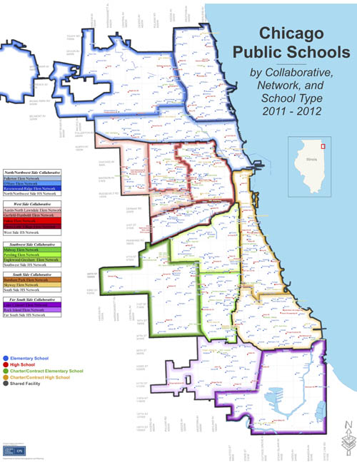 The officials map of the CPS 