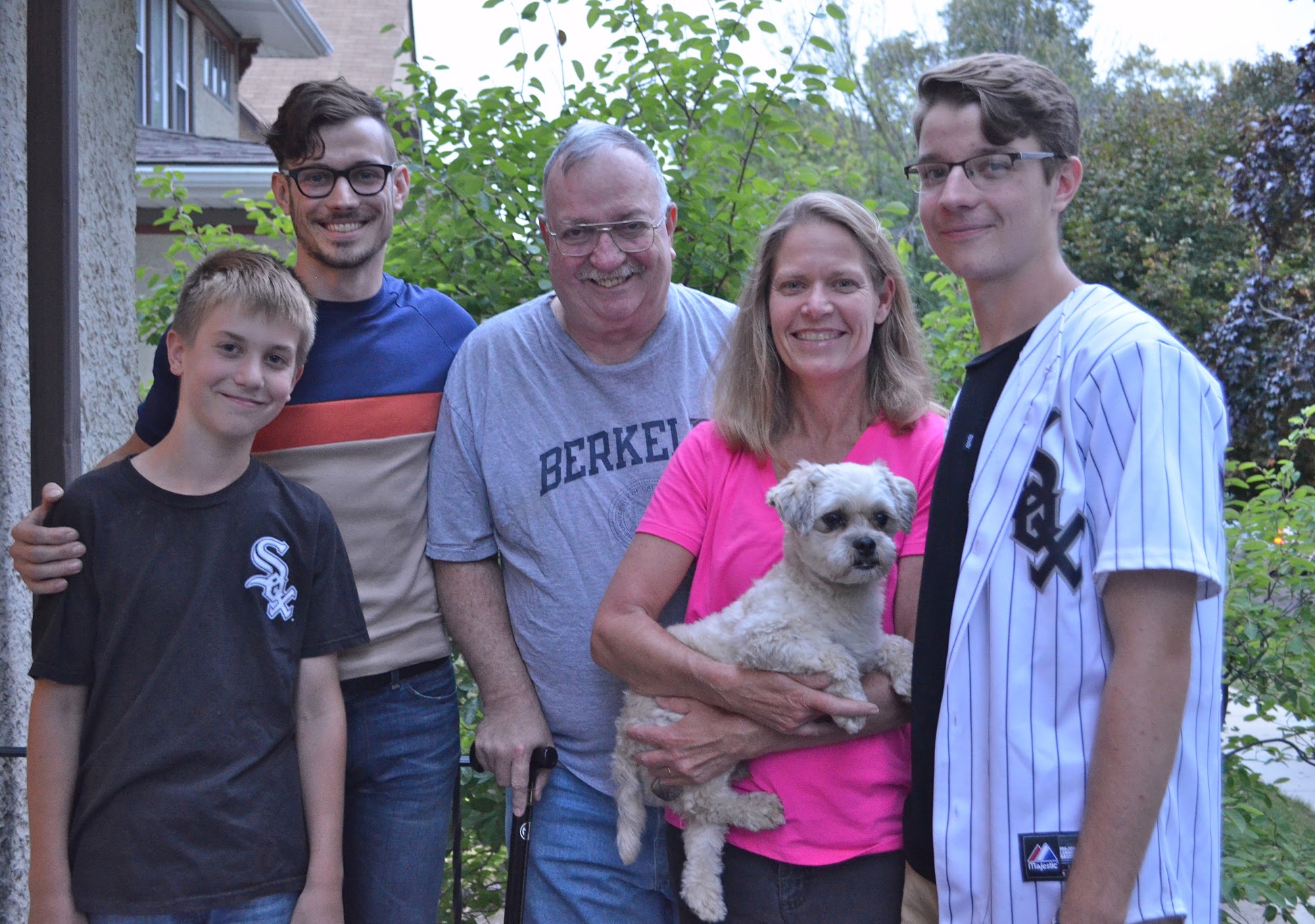 George Schmid and family, September 2016