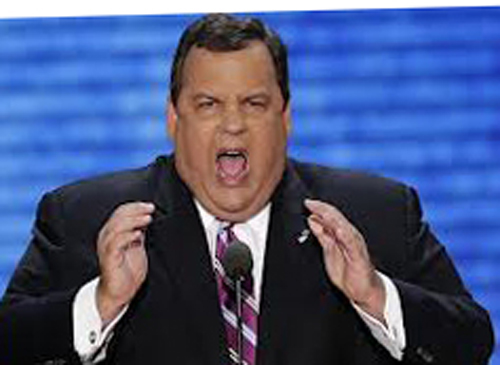 New Jersey governor Chris Christie.