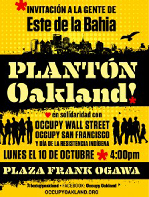 One of the Occupy Oakland posters.
