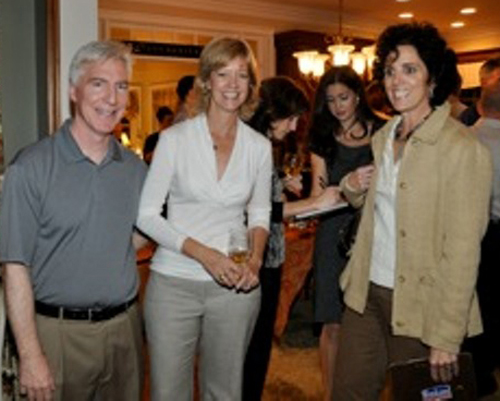 State Rep. Jeanne Ives (center) with fellow Tea Party Republicans Mike Connolly and Elizabeth Roskom. 