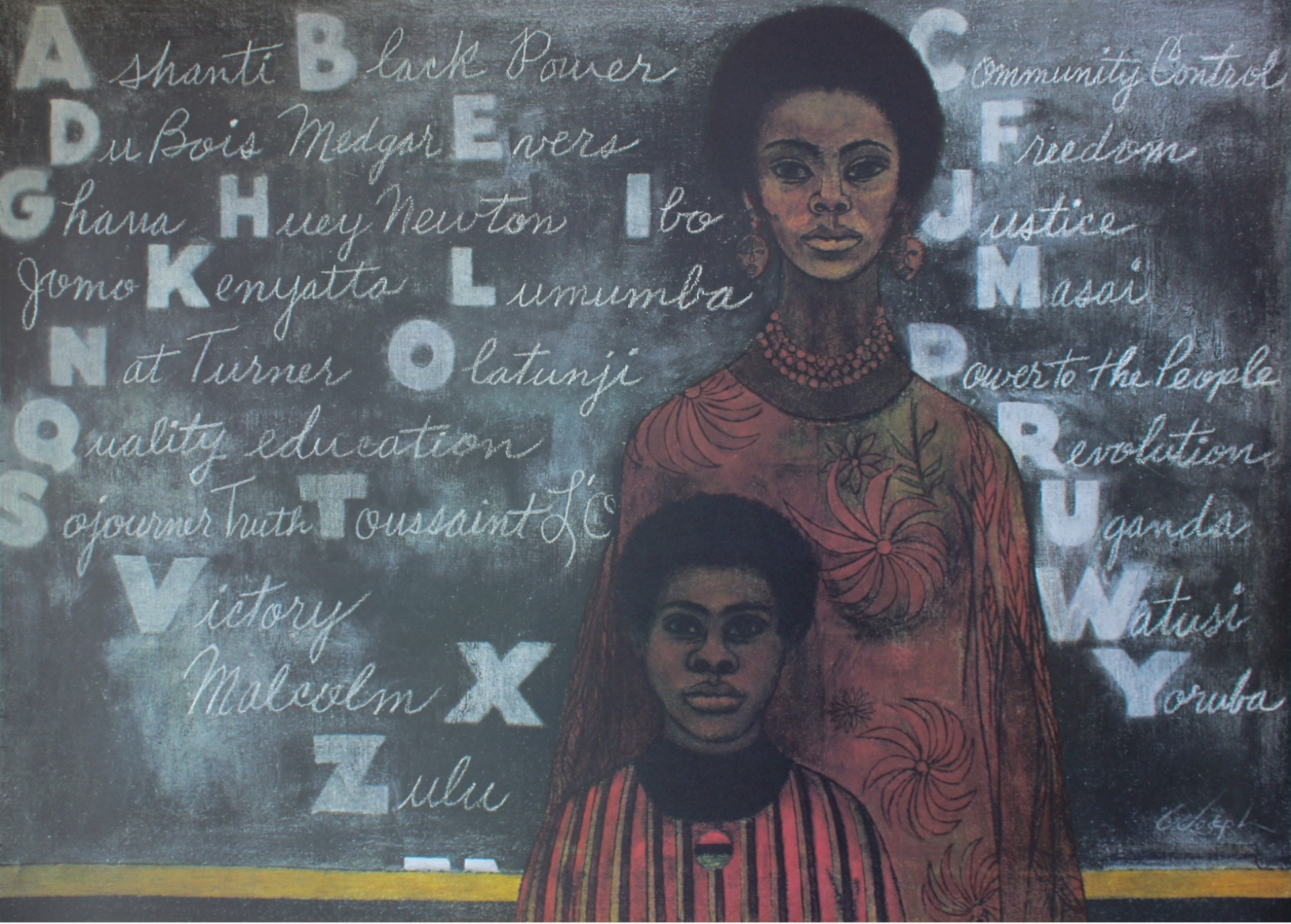 Cliff Joseph: Blackboard, 1969