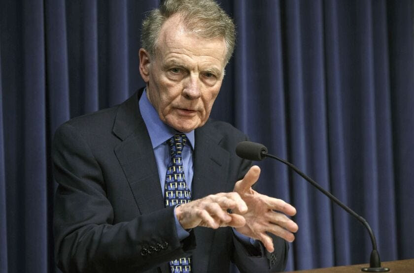 Former Speaker Mike Madigan helped to destroy teachers’ pensions.