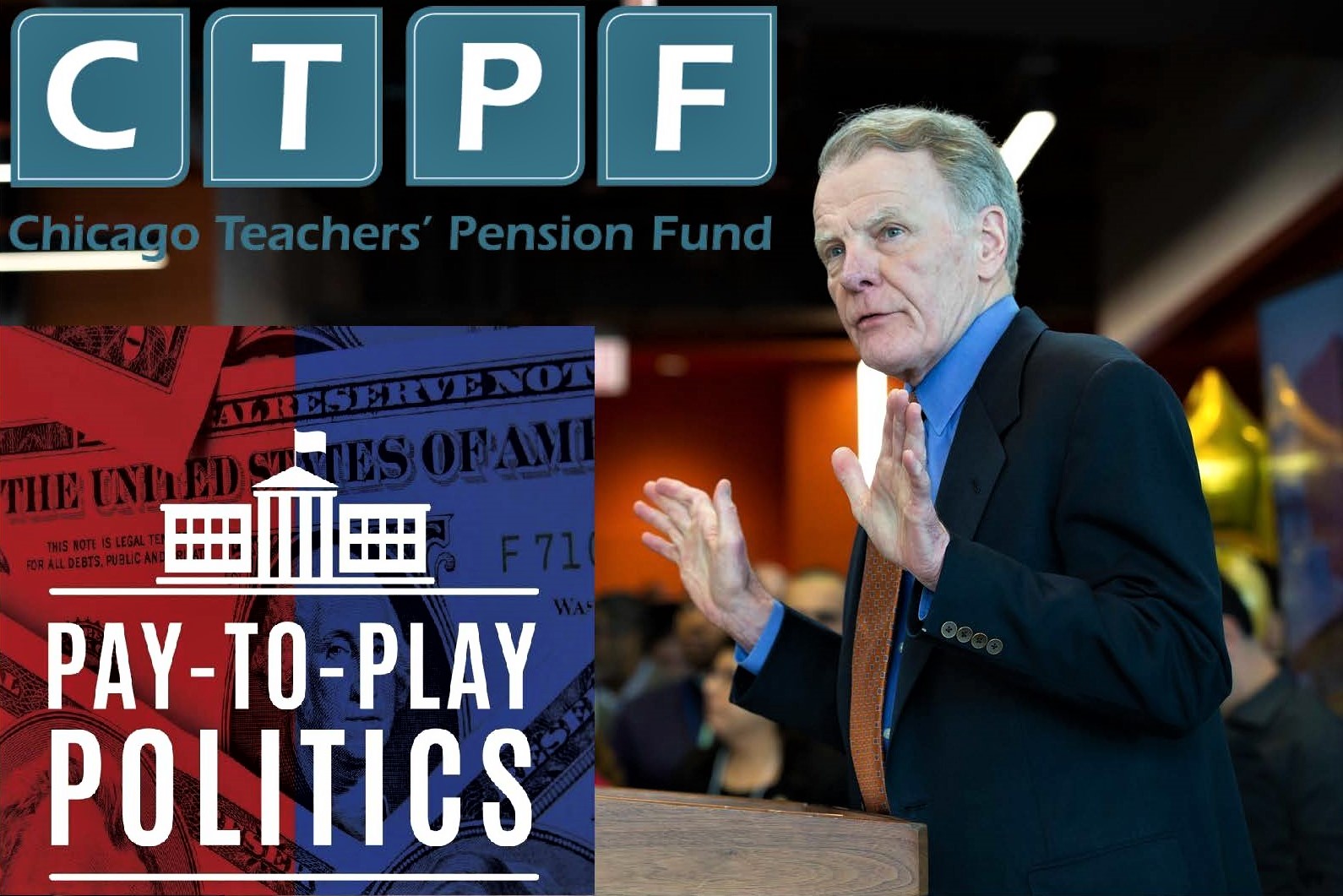 “I am also aware of trustees being approached by members of the Chicago Teachers Union who want us as trustees to hire former Madigan staffers who are now contract lobbyists,” Jeffery Blackwell, president of the Chicago Teachers’ Pension Fund Board of Trustees said. “Let me be clear. We are not in the business as fiduciaries of hiding Madigan lobbyists at the fund under the guise of a [request for proposal].”