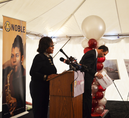 Rahm stages media event at groundbreaking for new Noble charter schools ...